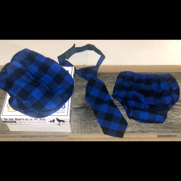 Driver cap, oversized tie, diaper cover - Picture 1 of 2